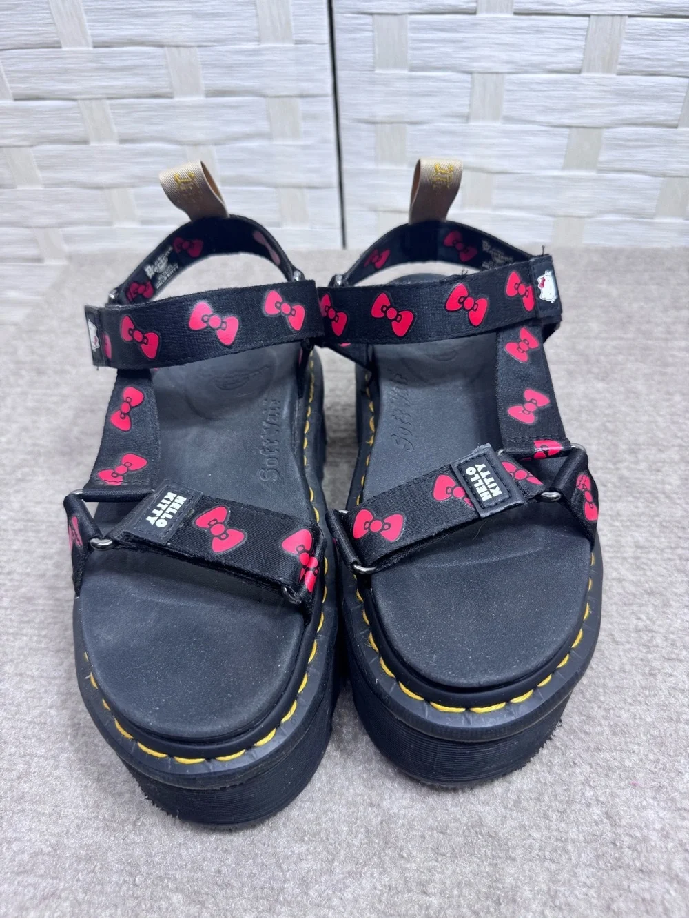Dr. Martens x Hello Kitty Platform Strap Sandals US Woman Size 7